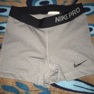 Nike gray spandex